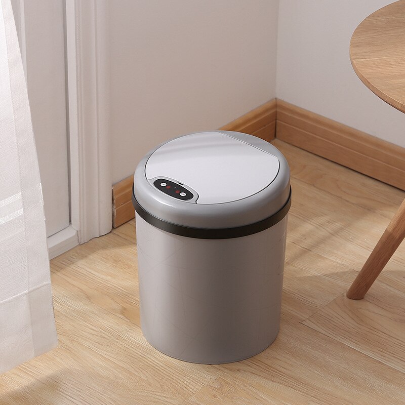 KONCO Intelligent Sensor Trash Can Living Room Kitchen Bathroom Electric Automatic Induction Trash Bins Waste Bins
