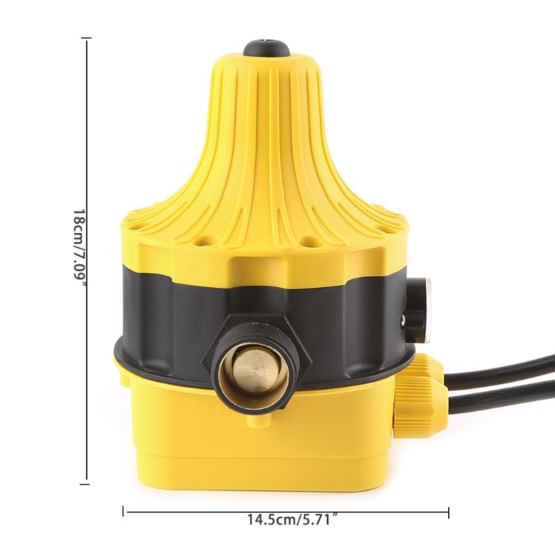 Automatisk vattenpump tryckomkopplare elektrisk vattenpump tryckregulator vattenpressmätare
