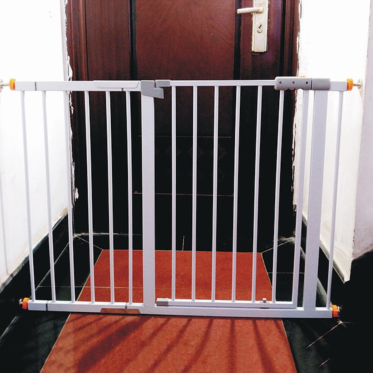 4pcs Pressure Baby Gate Screw Threaded Spindle Rods Walk Thru Gates Accessory - M10 x 10MM Baby Safe Doorways