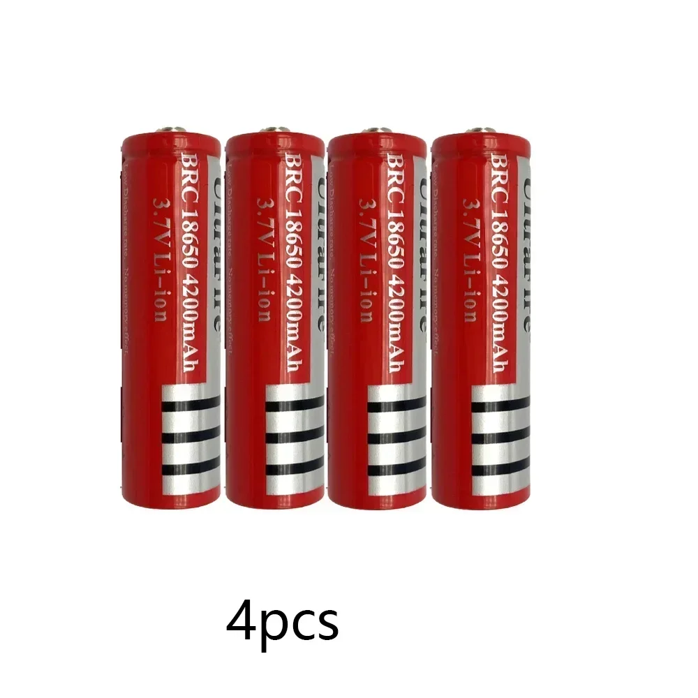 Original 3.7V 18650 lithium battery 4200mAh BRC 18650: PURPLE