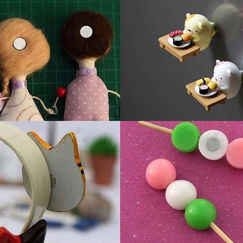 Super Strong Round Magnet 6X1MM Powerful Magnets for Fridge, DIY, Building, Scientific, Craft, Teach and Office Magnets