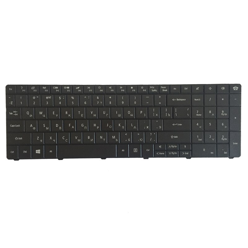 Russian keyboard For Packard Bell Easynote PEW91 PEW96 TK11 TK11BZ TK13 MS2230 MS2291 TE69 TE69KB TE69HW LE69KB Q5WPH Q5WT6