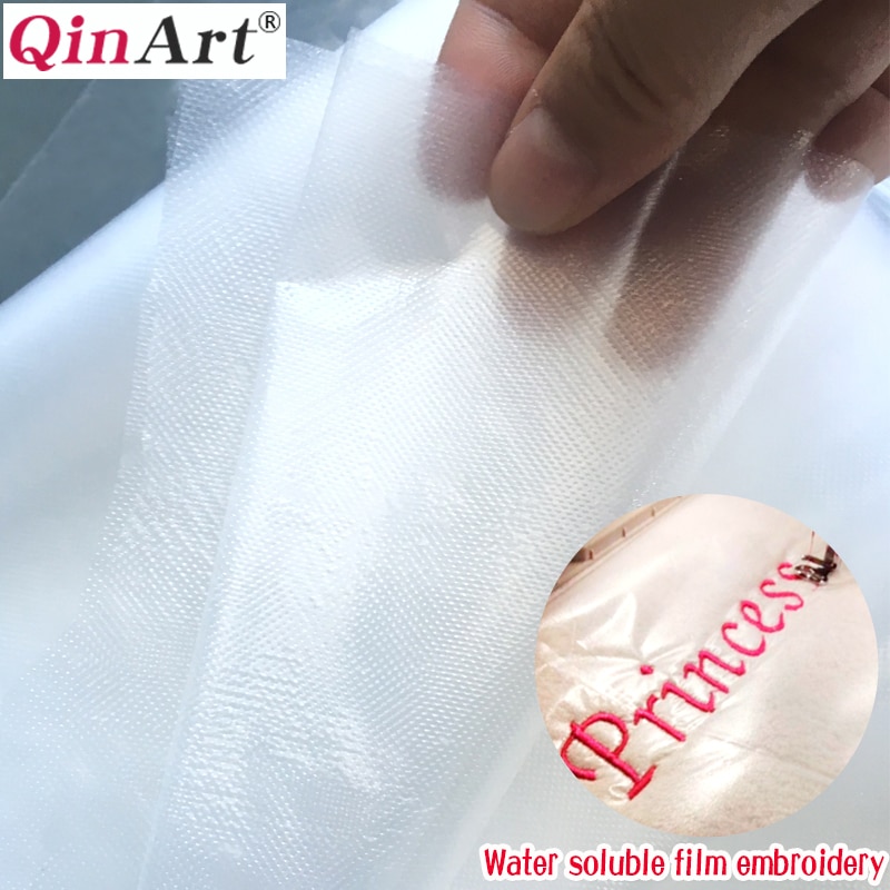 Pva Materiaal Koud Water Oplosbare Film Borduren Topping/Backing Stabilisator Kan Wassen Weg