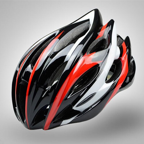 Ultralight Fietshelm Comfort Veiligheid Eps Fietshelm Fiets Sport Road Helm Mannen Vrouwen Casco Ciclismo: Red Black