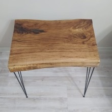 RECTANGULAR EPOXY COFFEE TABLE FROM CHESTNUT TREE