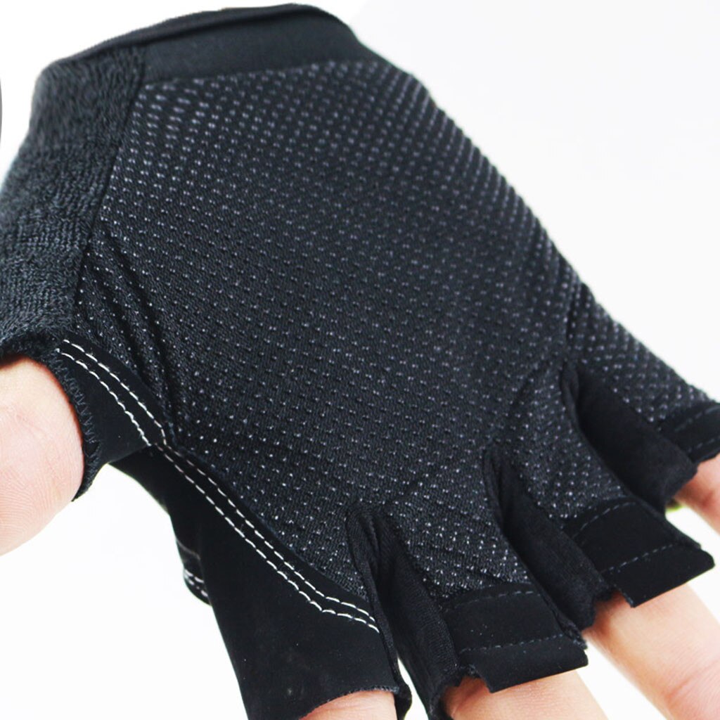 Unisex Bicycle Cycling Gloves Outdoor Sport Half Finger Anti-Slip Shock-Absorbing Fitness Fingerless Mittens Warmer Gloves