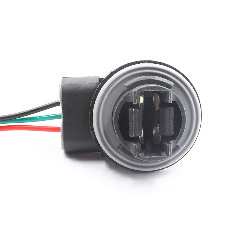 Fsylx 2x 3157 led bil auto glödlampor uttag sele pluggar adaptrar för utbyte extra blinkers signalljus lampor