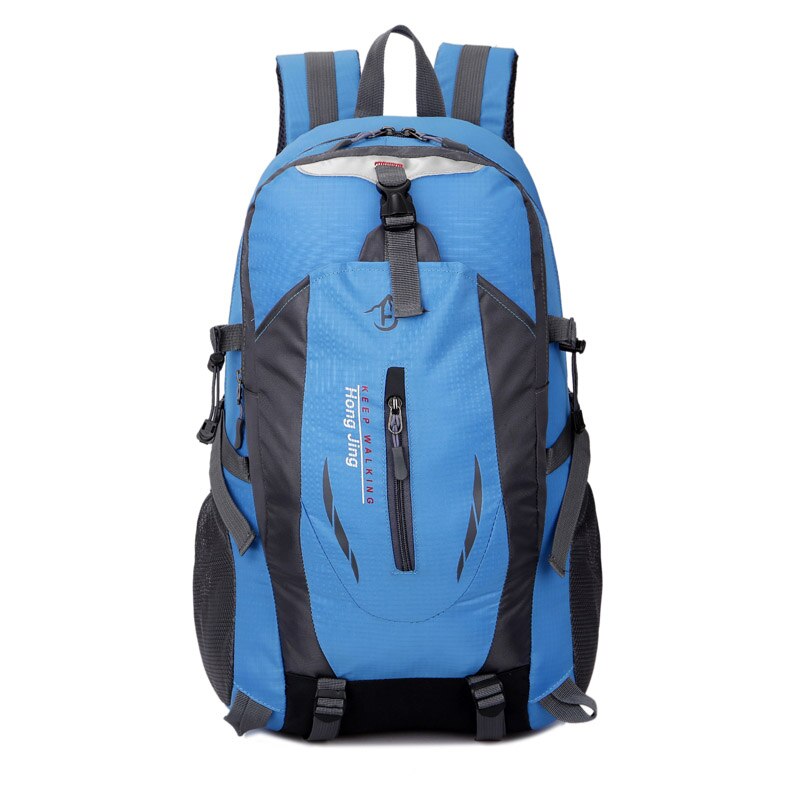WEIXIER Softback Hübsche männer Student Wasserdicht Nylon Rucksack Mochila Escolar Reisetasche Rucksack Wandern Tasche: Blue