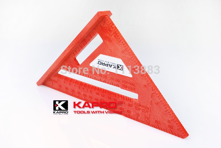 7" (185mm) Speed Rafter Square 444, Lightweight Ergocast Material
