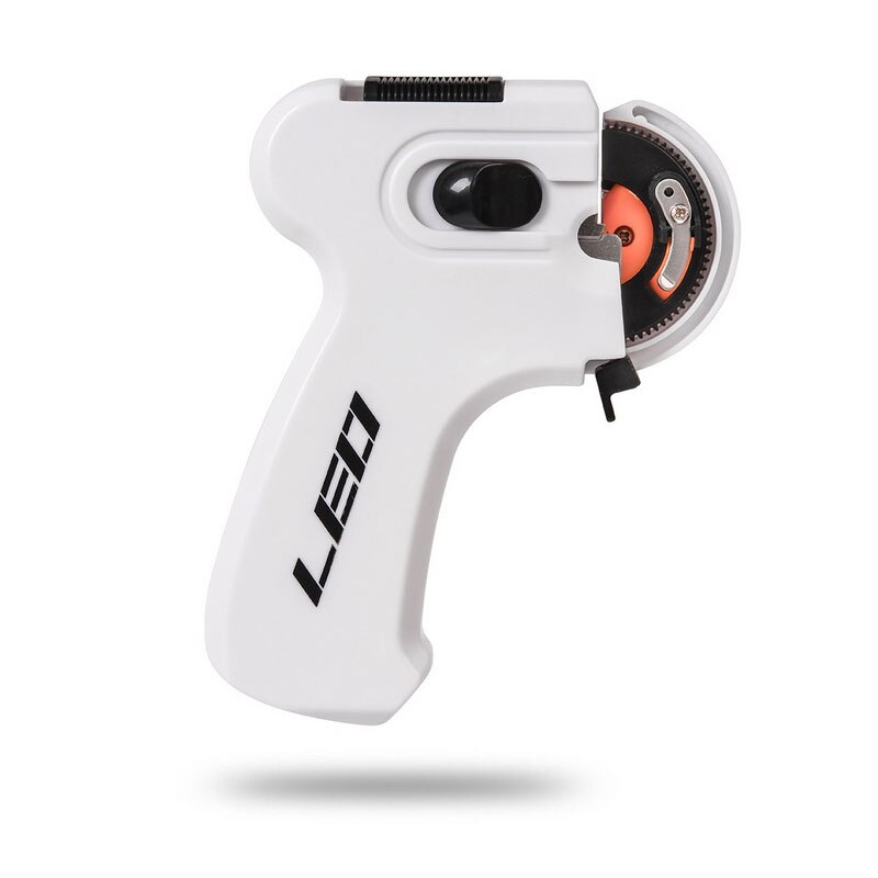 Electric Automatic Fishing Hook Portable Fast Fishing Hooks Tier Machine Fishing Accessories Tie Line Tying Equipment: Long handle