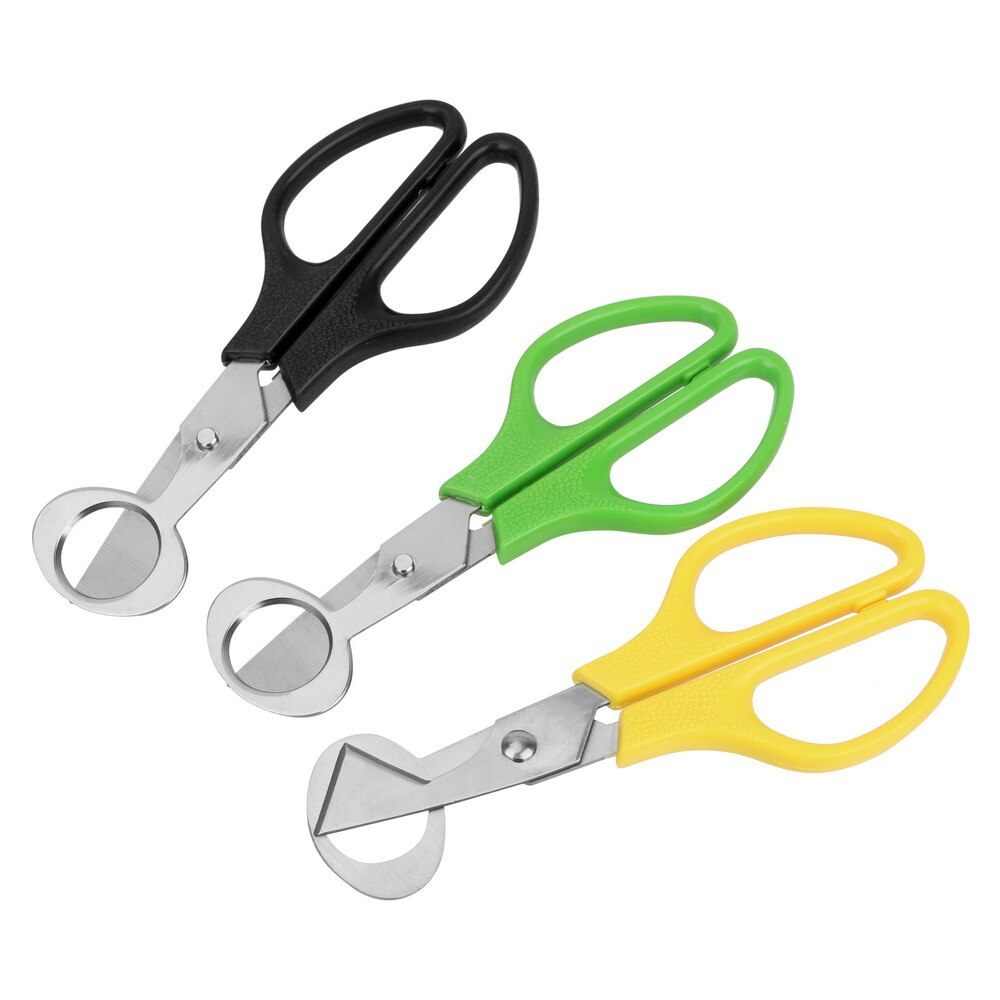 Quail Egg Shell Scissors Rust Resistant Kitchen Tools Cigar Cutters Multifunction Stainless Steel Blade Durable