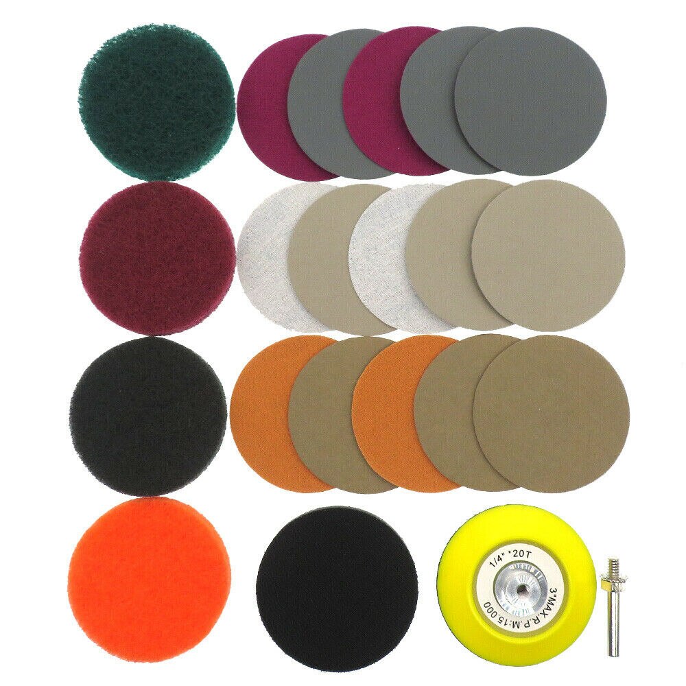 Car Auto Restoration Kit Scouring Pad Practical Automotive Tools Durable