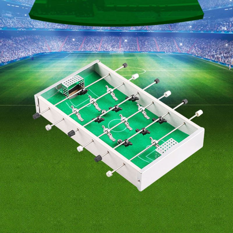 Mini Aluminum Alloy Table Football Machine Kids Desk Soccer Toys Metal Foosball