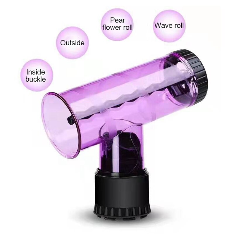 1Pcs Hair Curls Diffuser Tornado Style Automatic Hair Air Curler with 2 Curl Sticks Styling Tool