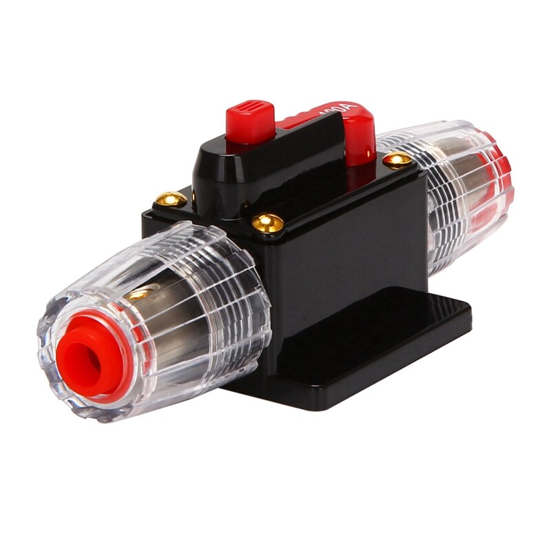 3X 12V-24V Inline Auto Circuit Breaker 100A Handmatige Reset Schakelaar Car Audio Zekering