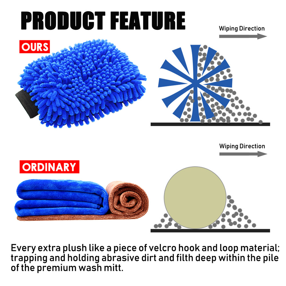 Cepillo de limpieza de coche, herramientas de limpieza, microfibra, superlimpio, limpieza de ventanas de coche, esponja, producto, paño, toalla, guantes de lavado, arandela automática