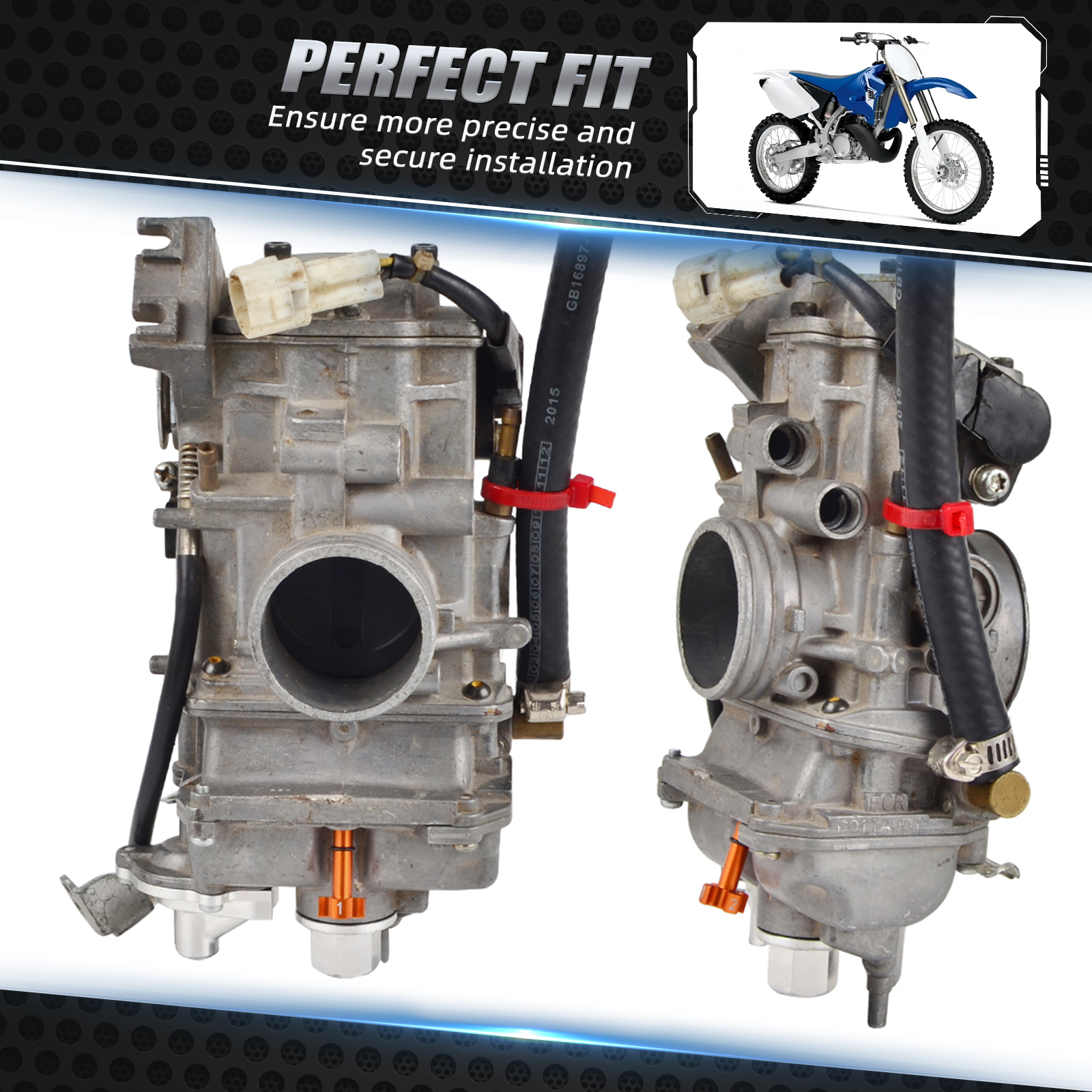 Vis de réglage de carburateur, pour KTM EXC 250F EXCF 250 EXC450F 525 EXC EXC-F SXF XCW XCF MXC 250 400 450 505 525 530