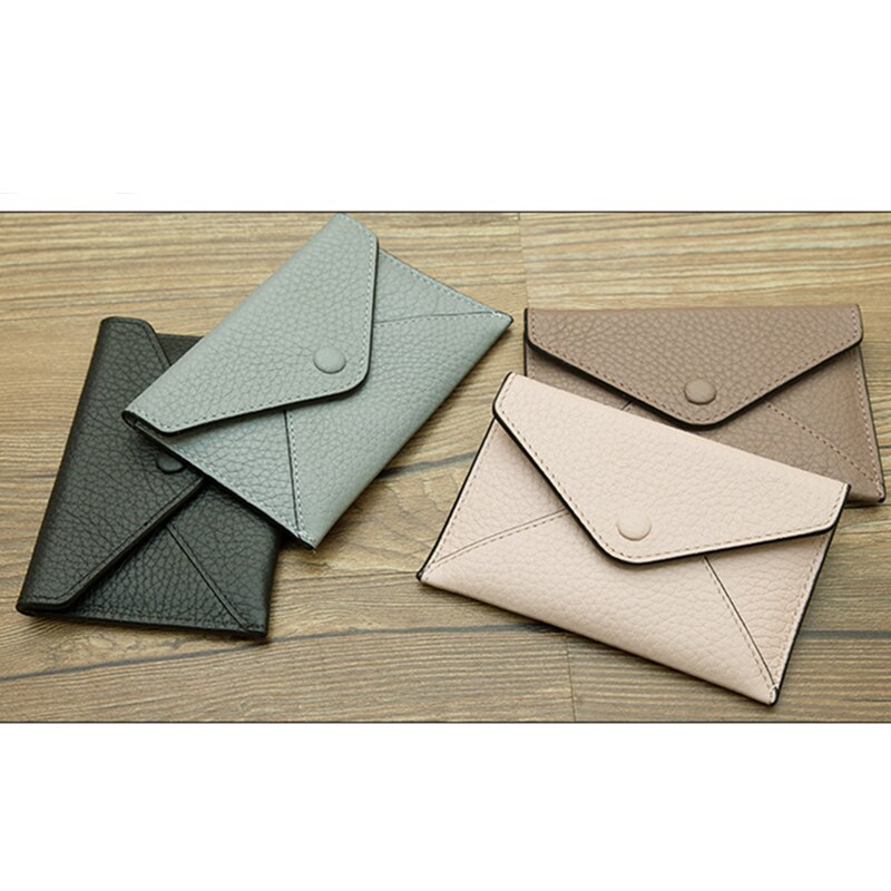 1 Set Acrylic Wallet Leather Template Female models Card Packs