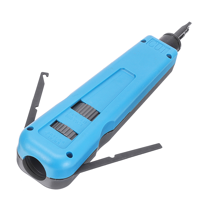 Durable Cable Punch Down Tool Multi-purpose 110/66 Network Cables Cutter Wire Tools For RJ45 CAT5e CAT6 CAT7