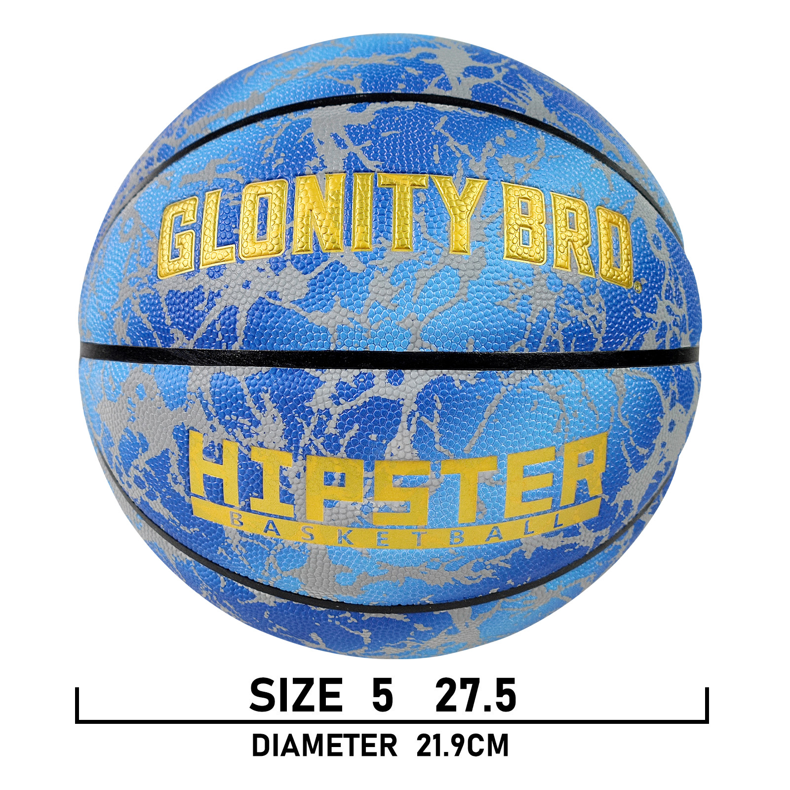 Uso nocturno Baloncesto brillante Tamaño 7 Balón luminoso de calle interior al aire libre Pelotas noctilucentes de cuero suave de PU resistentes al desgaste Blanco: Borgoña