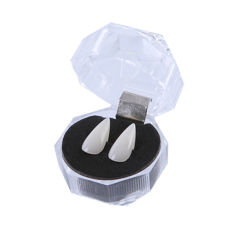 Orecchie da elfo di Halloween denti da vampiro zanne orecchio di gatto fascia morbida angelo Cosplay travestimento puntelli costume decorazioni per feste bambini giocattoli per adulti: 17mm-874496A