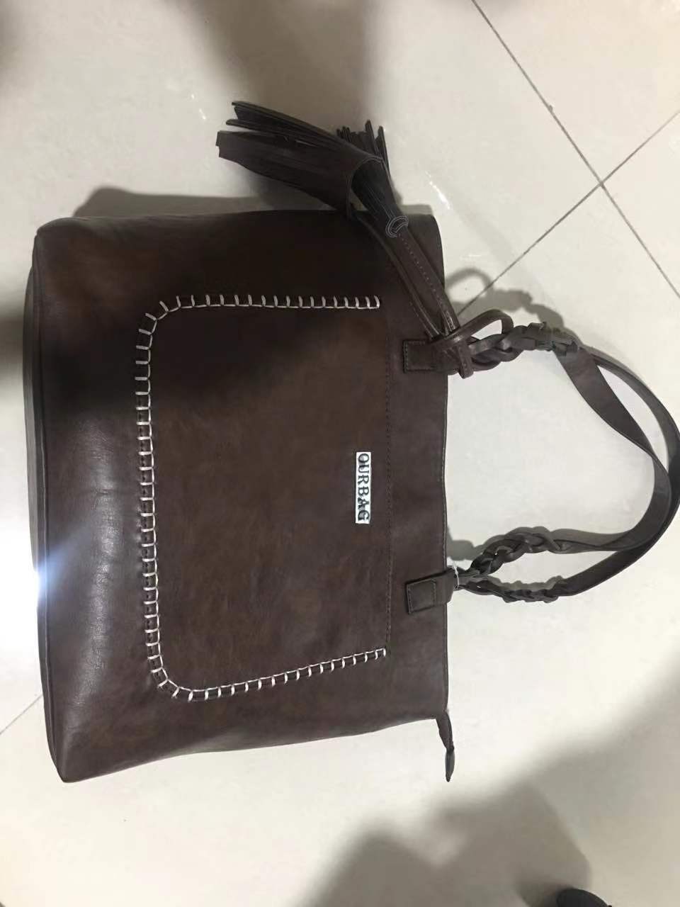 Trend Woman Package Handbag Bale Single Shoulder Tassels Bag