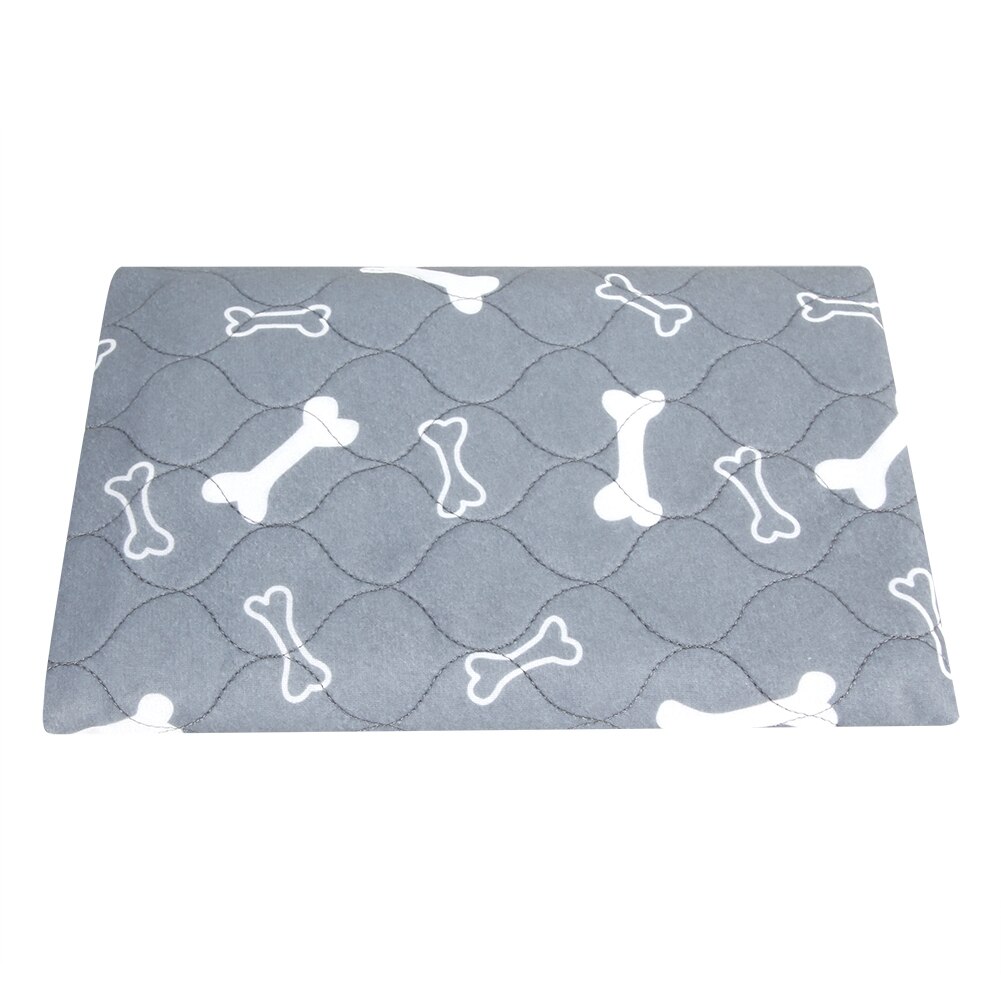 Neue Welpen Hund Katze Pee Bett Pad Teppich Urin Haustier Trainging Matte Schutz Abdeckung Wasser Absorbieren Wasserdichte Pad wiederverwendbar Grau: 80X90cm