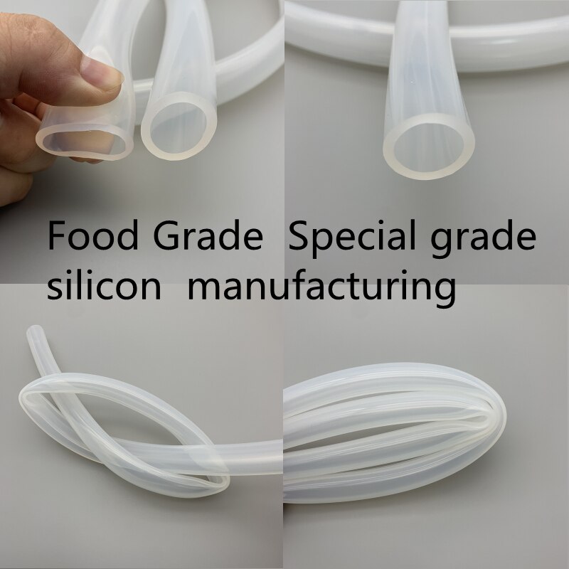 15X20 Silicone Tubing Id 15Mm Od 20Mm Food Grade Flexibele Drink Tubing Pijp Temperatuur Weerstand Nontoxic transparante