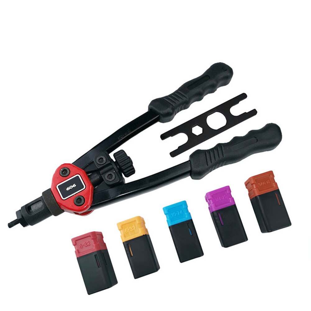 Klinknagel Moer Guns Manual Opspandoorns Diy Machine Gat Probleemoplossing Hand Toolsauto Klinkhamer Tool Hand Insert Rivet Nut Tool Set