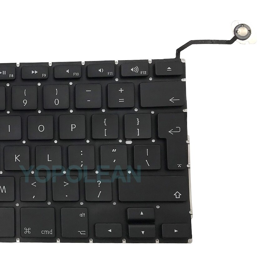 For Macbook Pro 15" A1286 Replacement Keyboard US UK English Layout with keyboard Screws Years