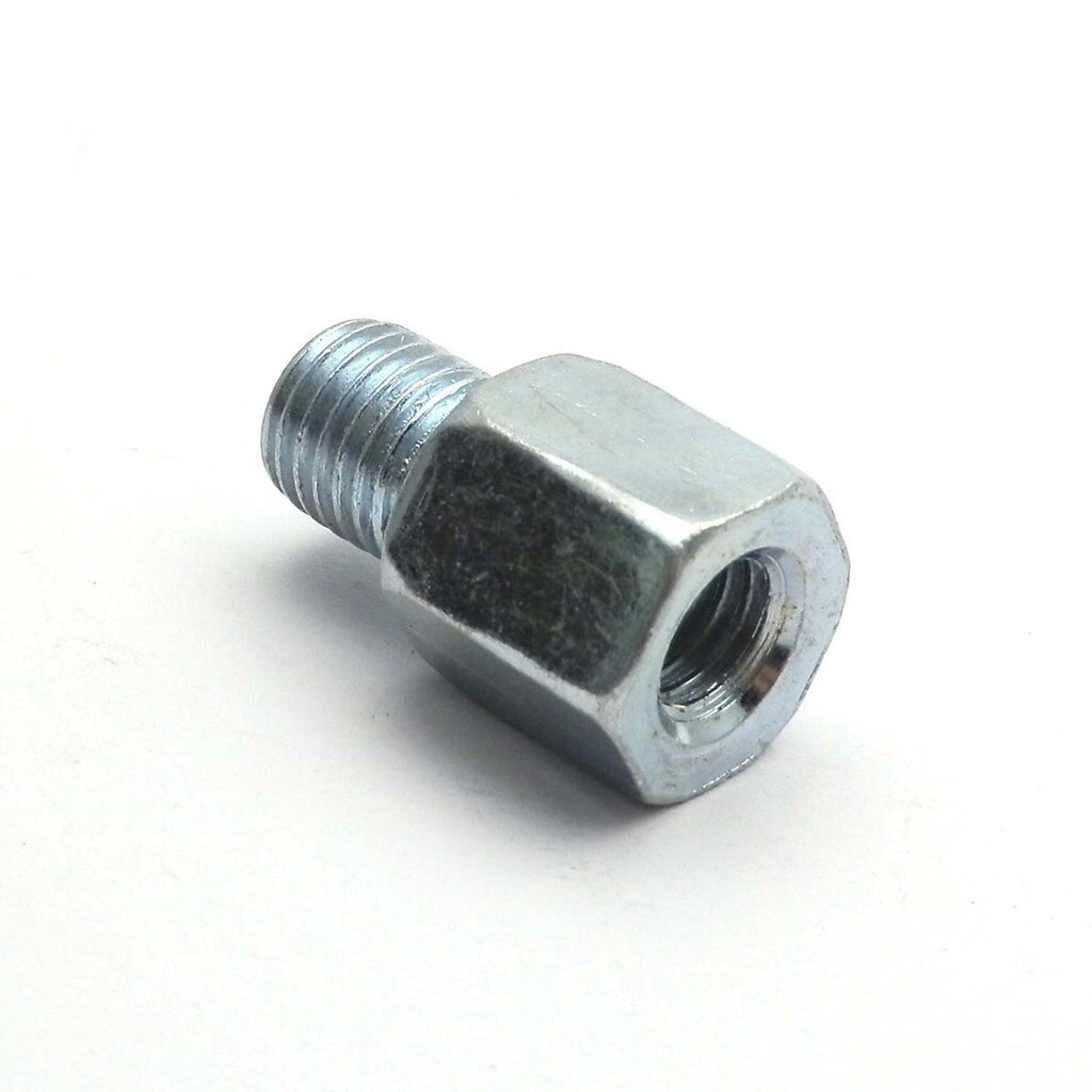 Paar Roller Motorrad Hinten Spiegel Adapter M10 10MM M8 8MM 6MM Im Uhrzeigersinn Anti-im uhrzeigersinn Rechts Links hand gewinde Ändern Schraube
