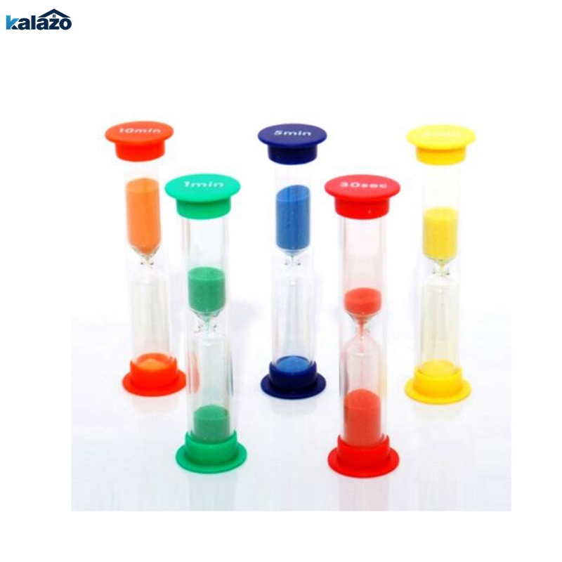 mini kolorowe klepsydry klepsydra klepsydra zegary klepsydra z piaskiem 5 kolorów robić wyboru