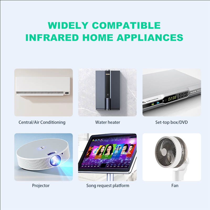 Wireless Infrared Repeater Remote Control - USB Receiver Infrared Audio and Video Device Compatible Remote Control Kit