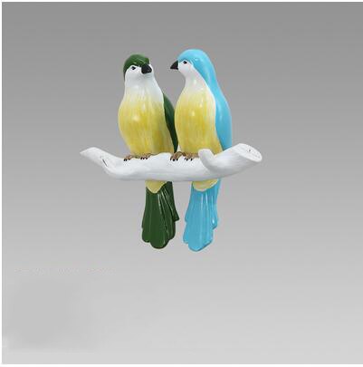 Scandinavische wandhanger, kledingrek van kunsthars, vogelhaak, knutseldecoratie, sleutelhanger, veranda-muurhaak , 3d stereo-muurstickers, muurschilderingen: Stijl 5
