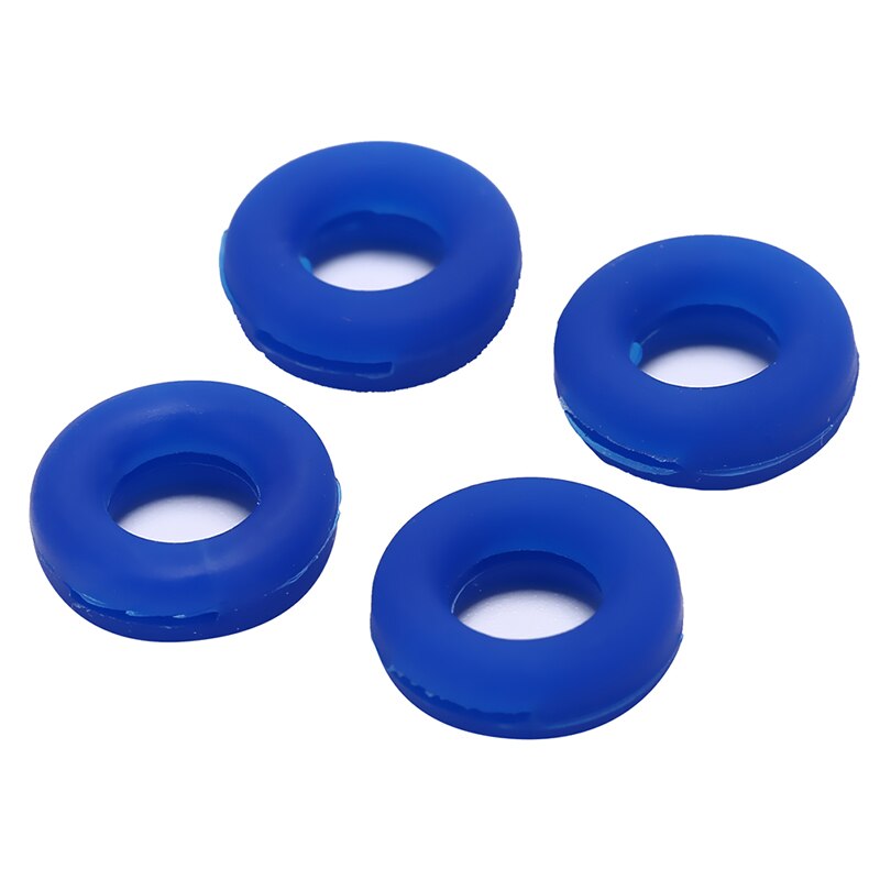 2 Pairs Round Glasses Ear Hooks Eyeglasses Sports Temple Tips Anti Slip Silicone Grips: deep blue
