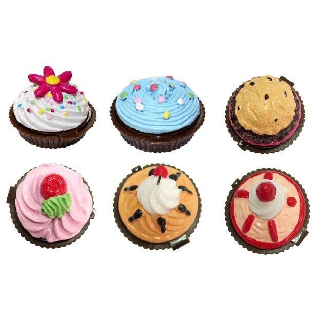 Lippenbalsems Vormige Cupcakes Cupcake-Details En Voor Bruiloften, Doopfeesten, Communies, Verjaardag En Partijen.