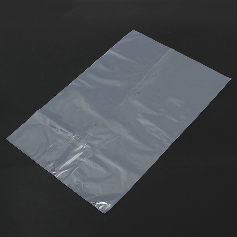 100Pcs PVC Heat Shrink Wrap Bags Flat Seal Packing 8 inch x 12 inch-ABUX