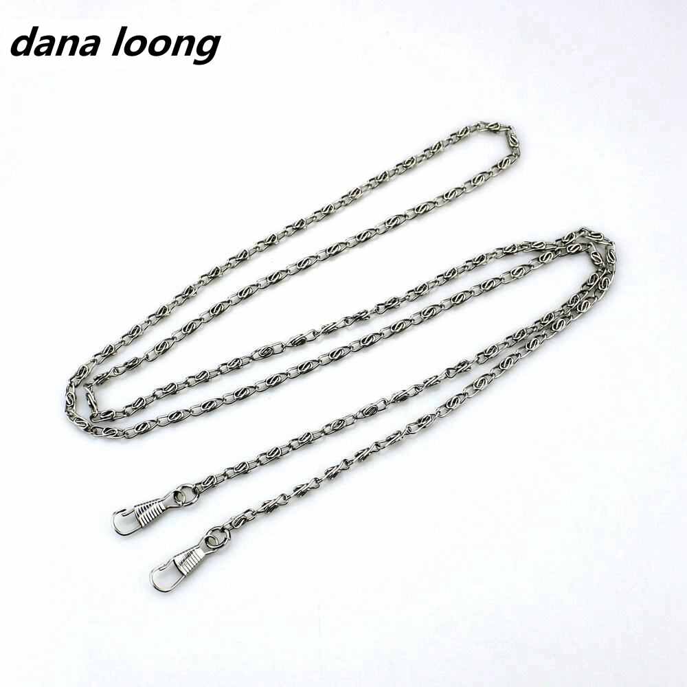 1 stück Über Länge 120 CM Breite 0,3 cm Ersatz Metall Verdreht Geldbörse Kette Für Schulter Kreuz Körper Handtaschen Tasche zubehör