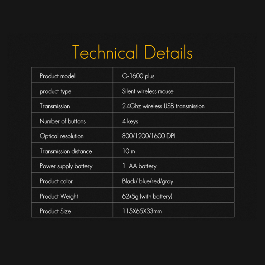 Draadloze Muis Computer Muis 2.4Ghz 1600 Dpi Usb Ergonomische Muis Voor Pc Laptop Mini Stille Mause Optische Matte Geruisloze muizen