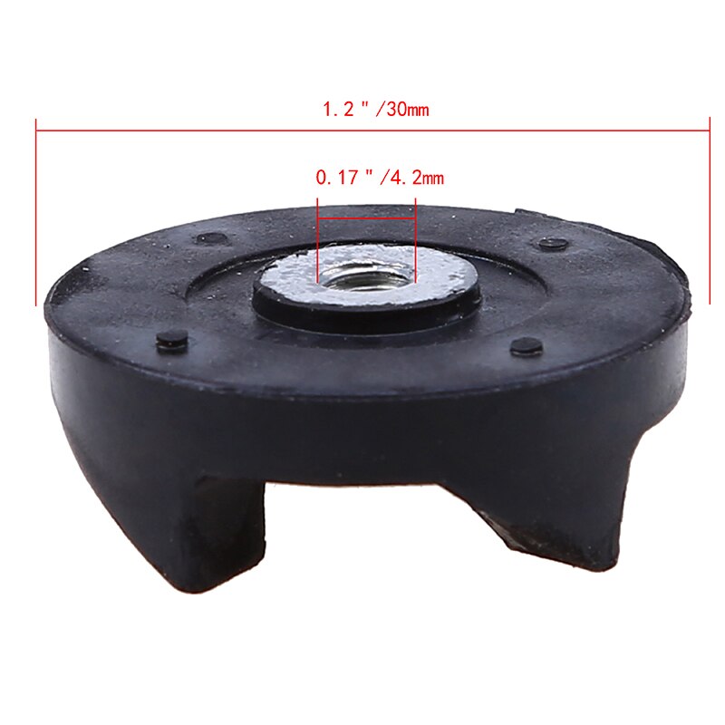 Anbige Pièces de rechange à 2 lames en caoutchouc et 2 engrenages supérieurs de base de moteur, compatibles avec les presse-agrumes Nutribullet 600 W 900 W