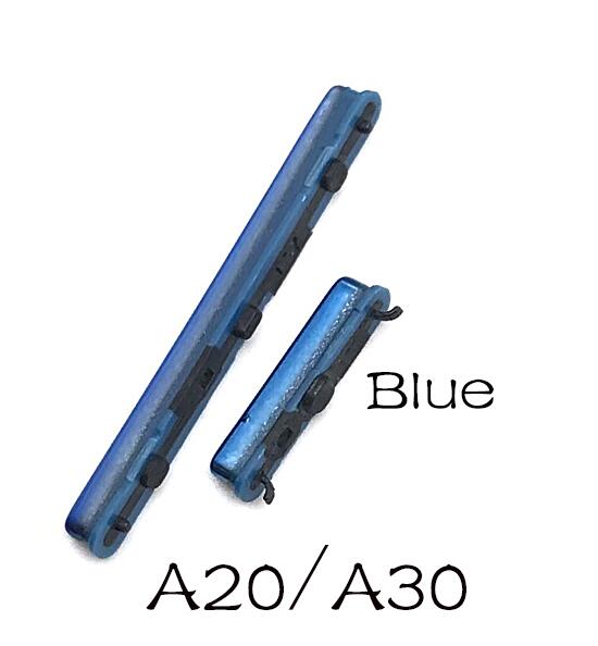 Seite Power-Taste + Lautstärke Taste Für Samsung A10 A105F A20 A205F A30 A305F A40 A405 A50 A750 Ersatz Teile: A20 Blue