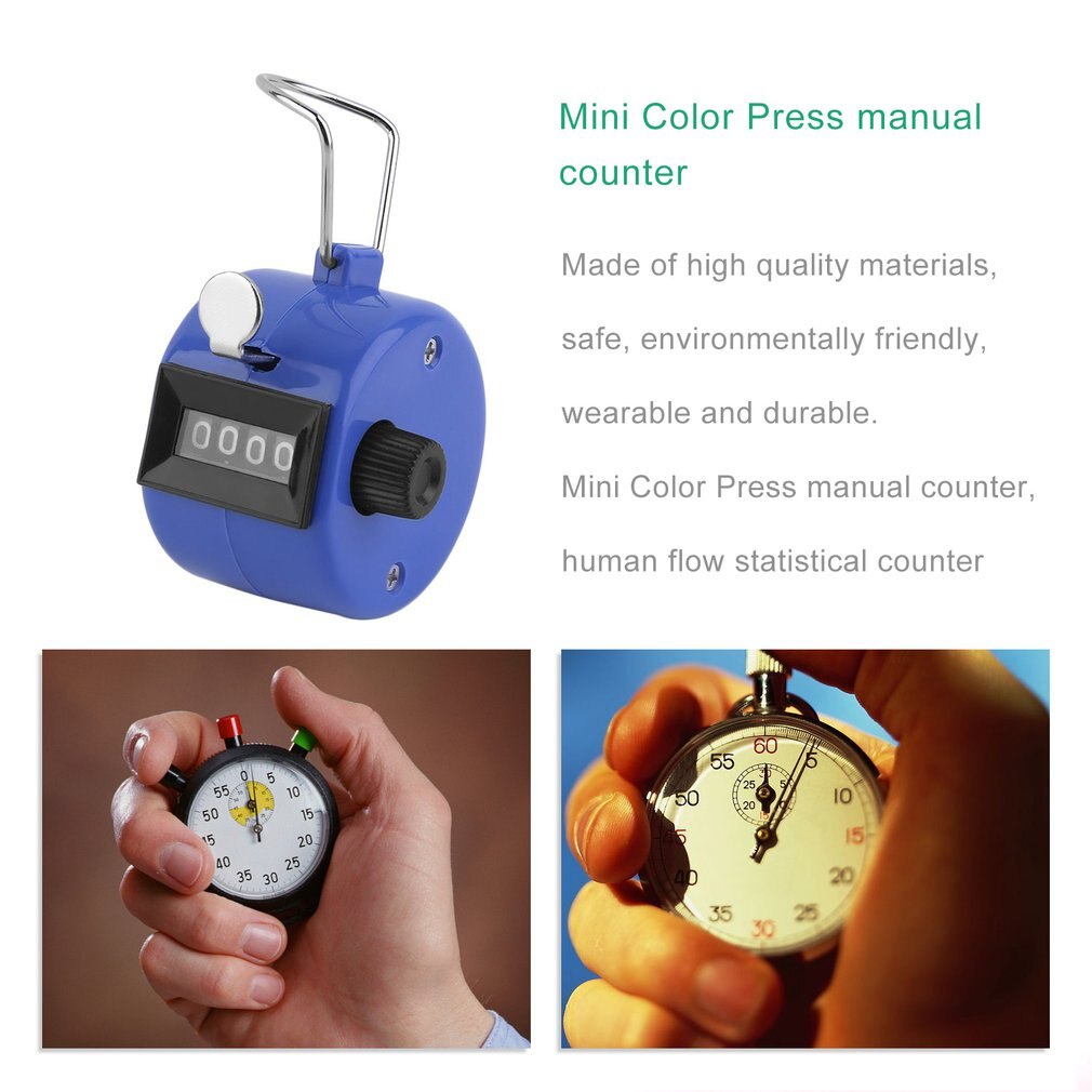 Mechanische Golf Clicker Handleiding Teller Handheld Tellen Tellen Nummer Tally Counter Machines Handleiding Teller