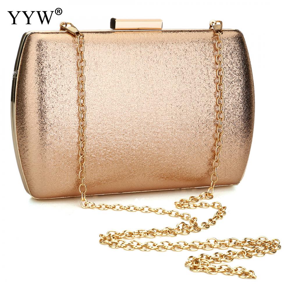 Clutch Bags For Women Gold Evening Bag Luxury Handbags Women Bags Solid Black Silver Party Shoulder Bag