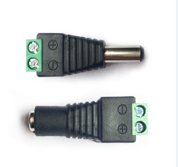 DC USB Pixel Remote Controller Mini 3key RF 14key 17key 21key remote For ws2811 WS2812B SK6812 Pixels Full Color led Strip light: 1pair DC connector / DC connector outout
