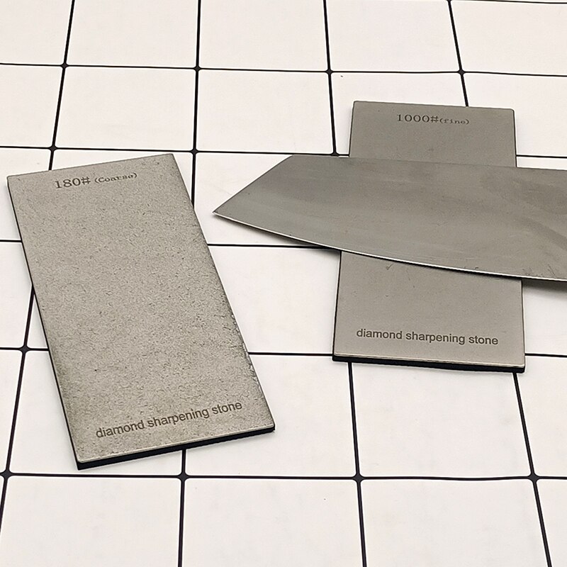 80~3000# Diamond non-slip sharpening stone with EVA base for sharpening tools in kitchen sharpener system