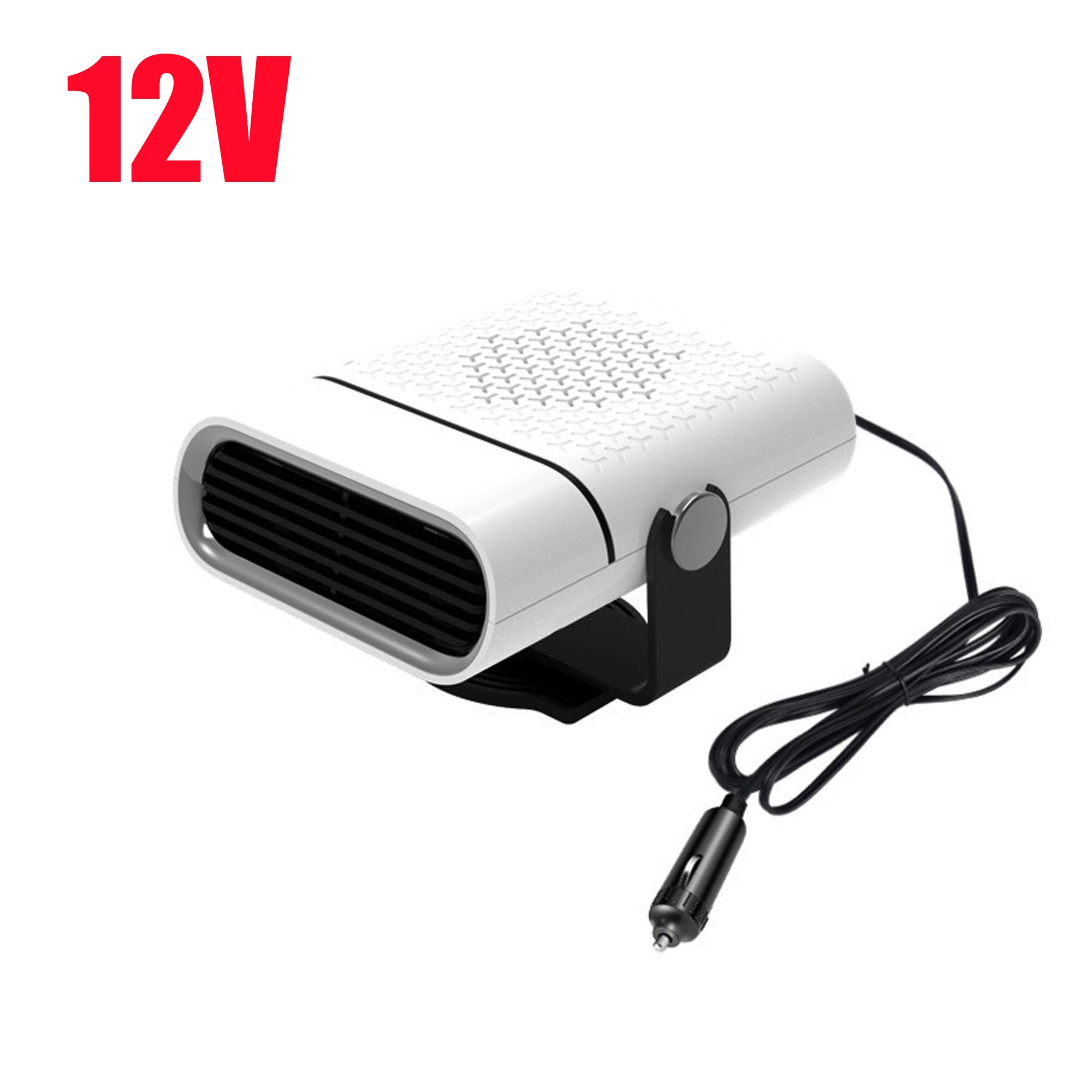 Ej.Life Chauffage soufflant 2 en 1 pour voiture, 12 V 120 W, chauffage