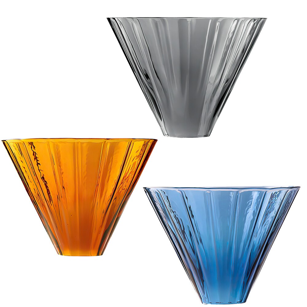 Hand Drip Coffee Set V60 Drip Brewing Device Heat Resistant Glass 600ml Coffee Sharing Pot Coffeeware Sets