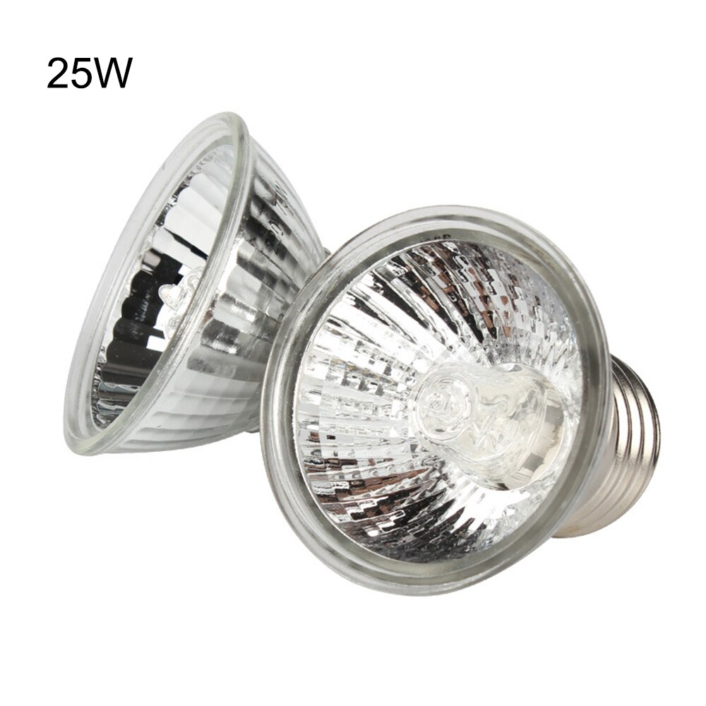 Clip d'ampoule chauffante en métal | Tortue avec interrupteur aquarium, animal domestique, support de lampe, pince à lumière UVA + UVB Base, ensemble d'accessoires pour Habitat: 25w