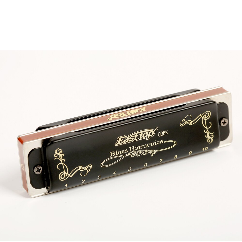 Jazz Blues 10 Holes Harmonica Musical Instrument