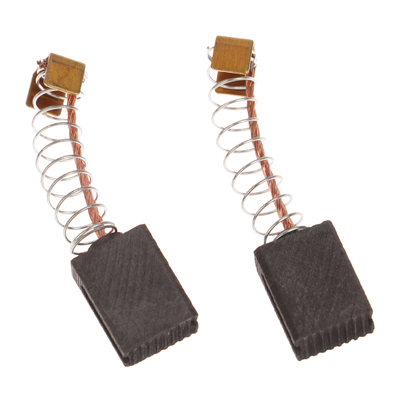 2 stuks Voor Parkside PBH 1500 A1 6x10x14mm Koolborstels Motor Kolen Slijpen kolen Motor Koolborstels Vervanging Carbon Motor